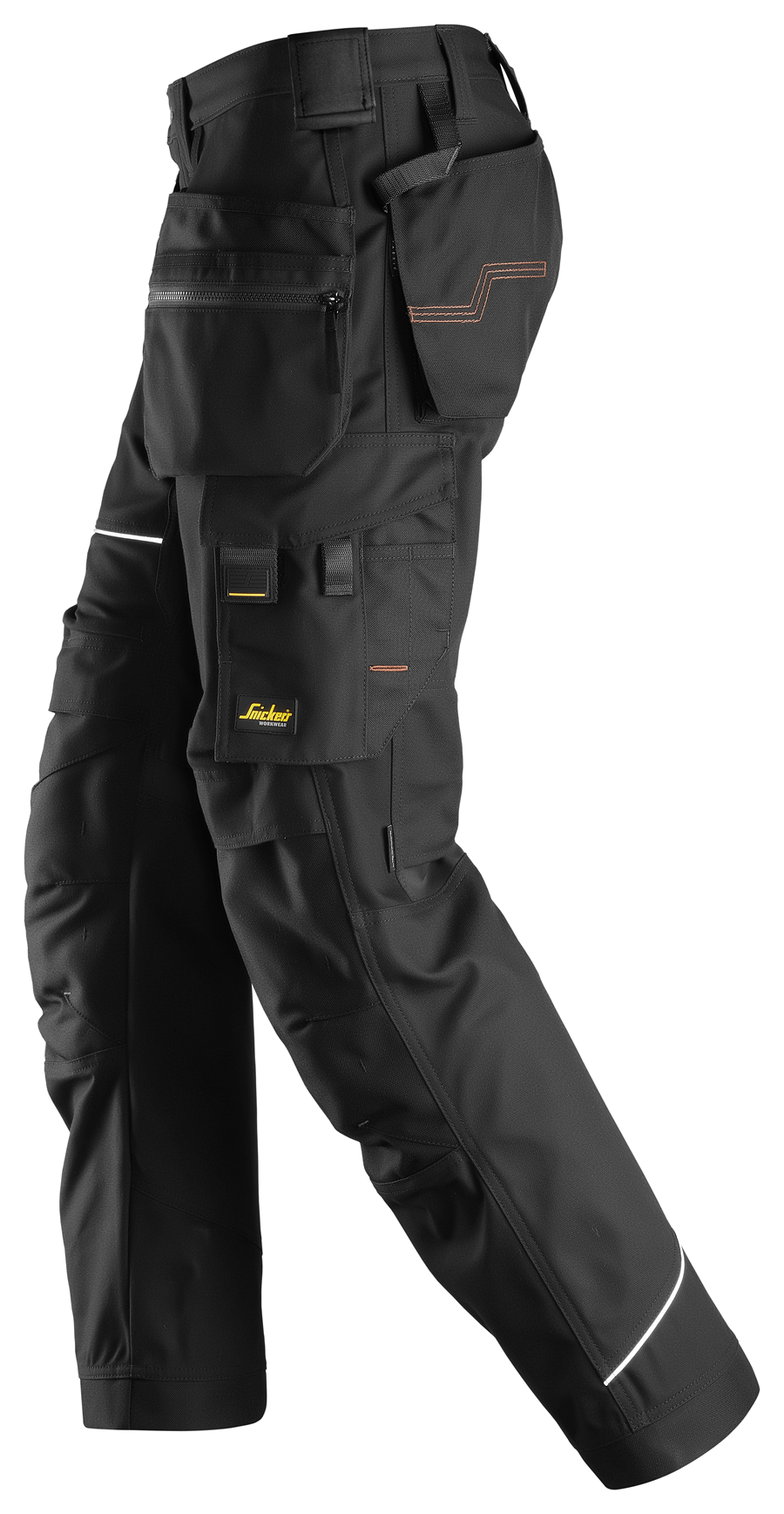 Snickers 6940 FlexiWork, Stretch Work Knee Pad Holster Pocket Trousers |  eBay