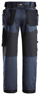 Snickers Workwear U6251 AllroundWork Stretch Loose Fit Work Pants with Holster Pockets
