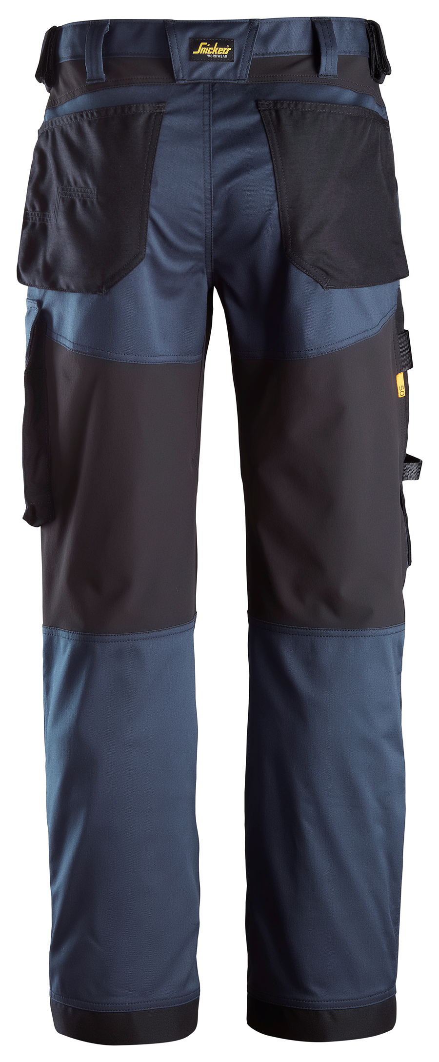 Snickers Workwear U6351 AllroundWork Stretch Loose Fit Work Pants - Navy/Black
