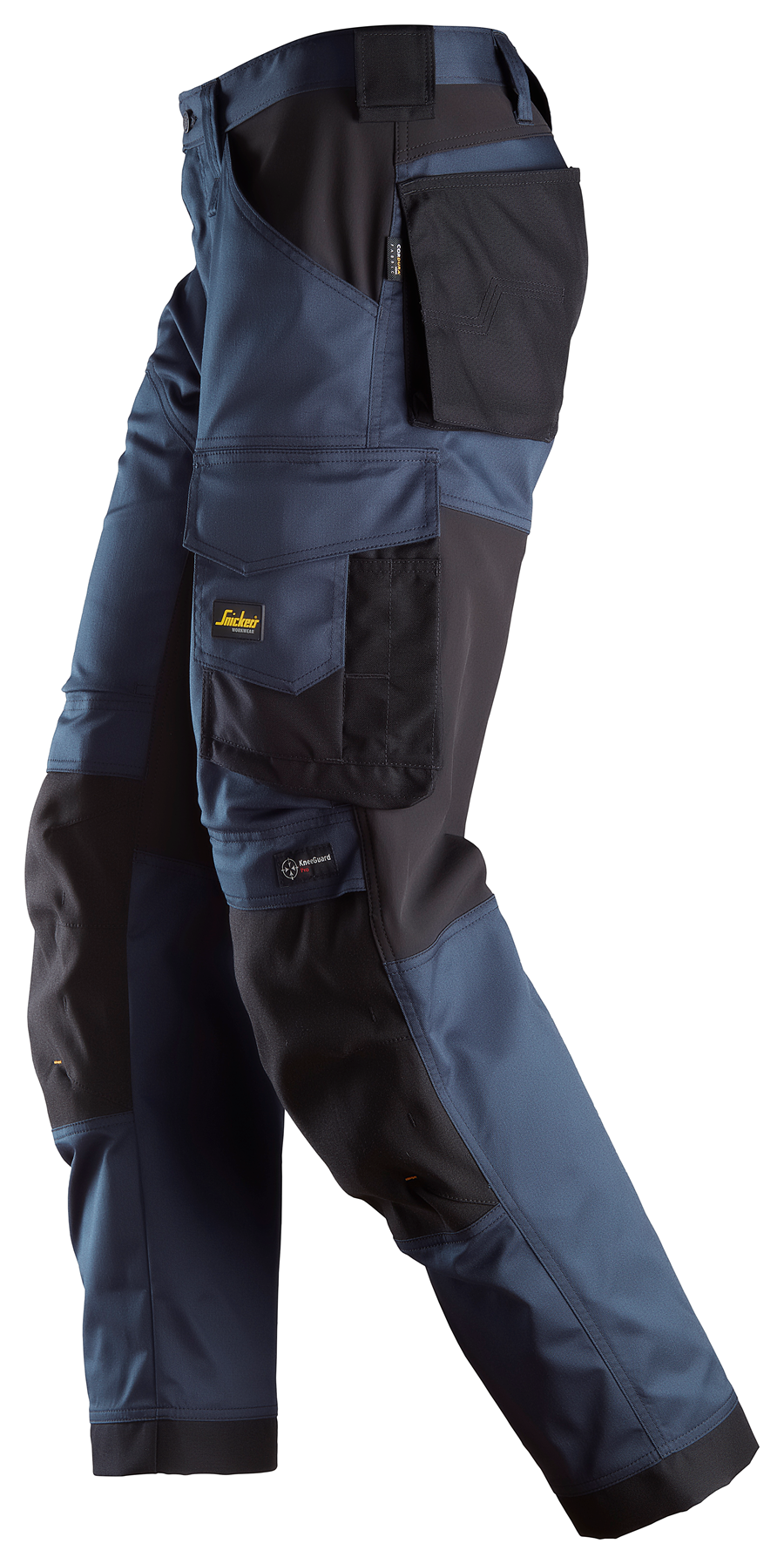 Snickers Workwear U6351 AllroundWork Stretch Loose Fit Work Pants - Navy/Black