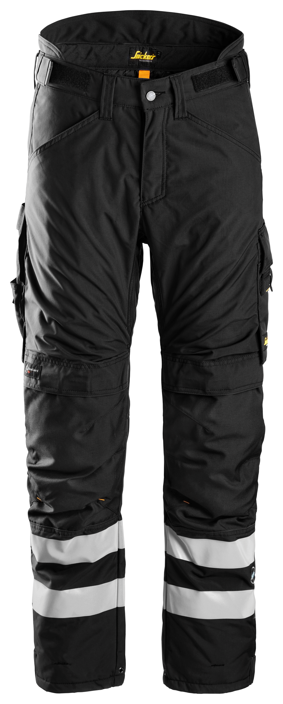 Snickers Workwear U6619 AllroundWork Insulated Work Pants - Black/Black
