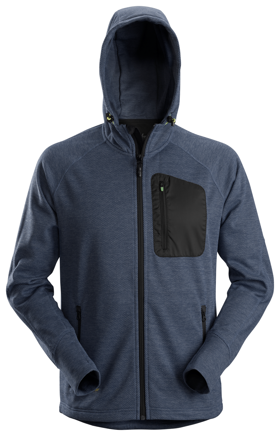 Snickers Workwear U8041 FlexiWork Fleece Hoodie - Navy/Black