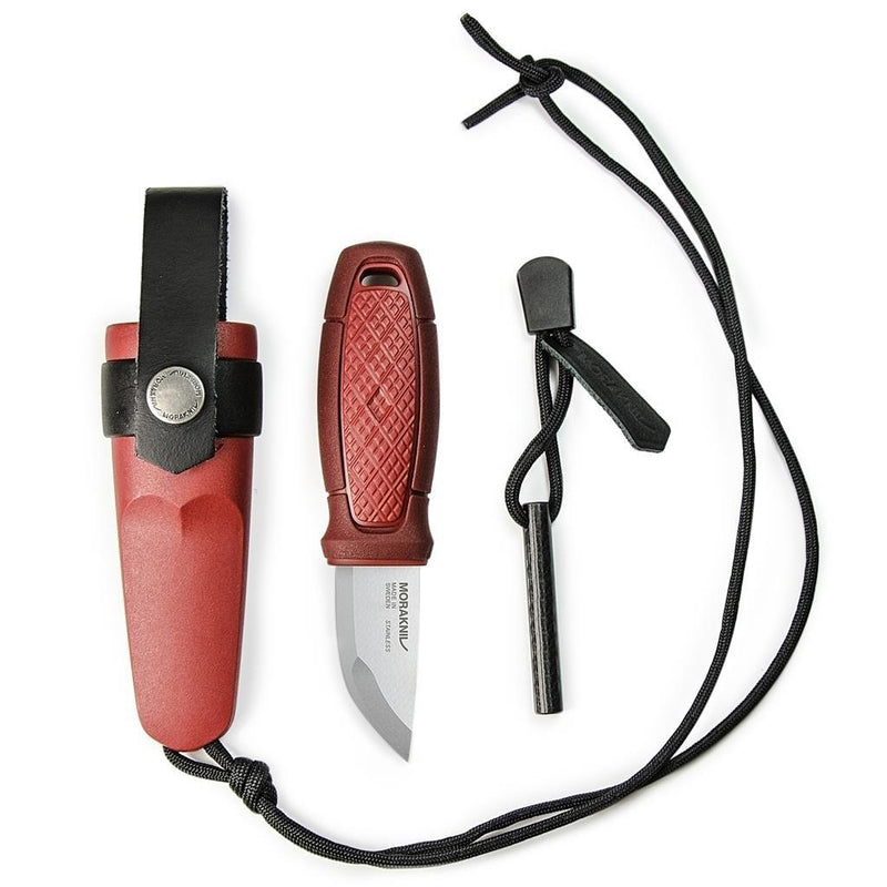 Morakniv® Eldris Stainless Knife with Firestarter Kit and Plastic Sheath - Trusted Gear Company LLC