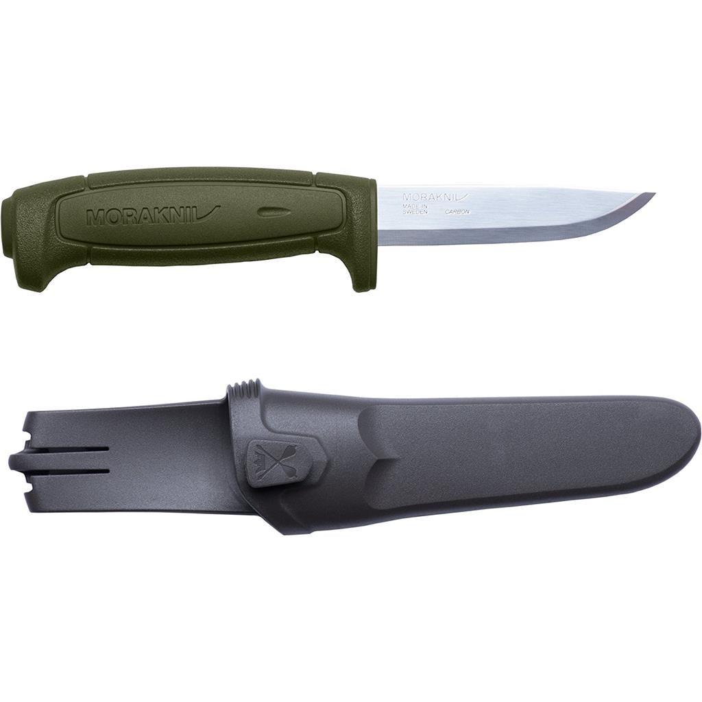 Morakniv Basic 511 Carbon Steel Knife - Military Green - Trusted Gear Company LLC