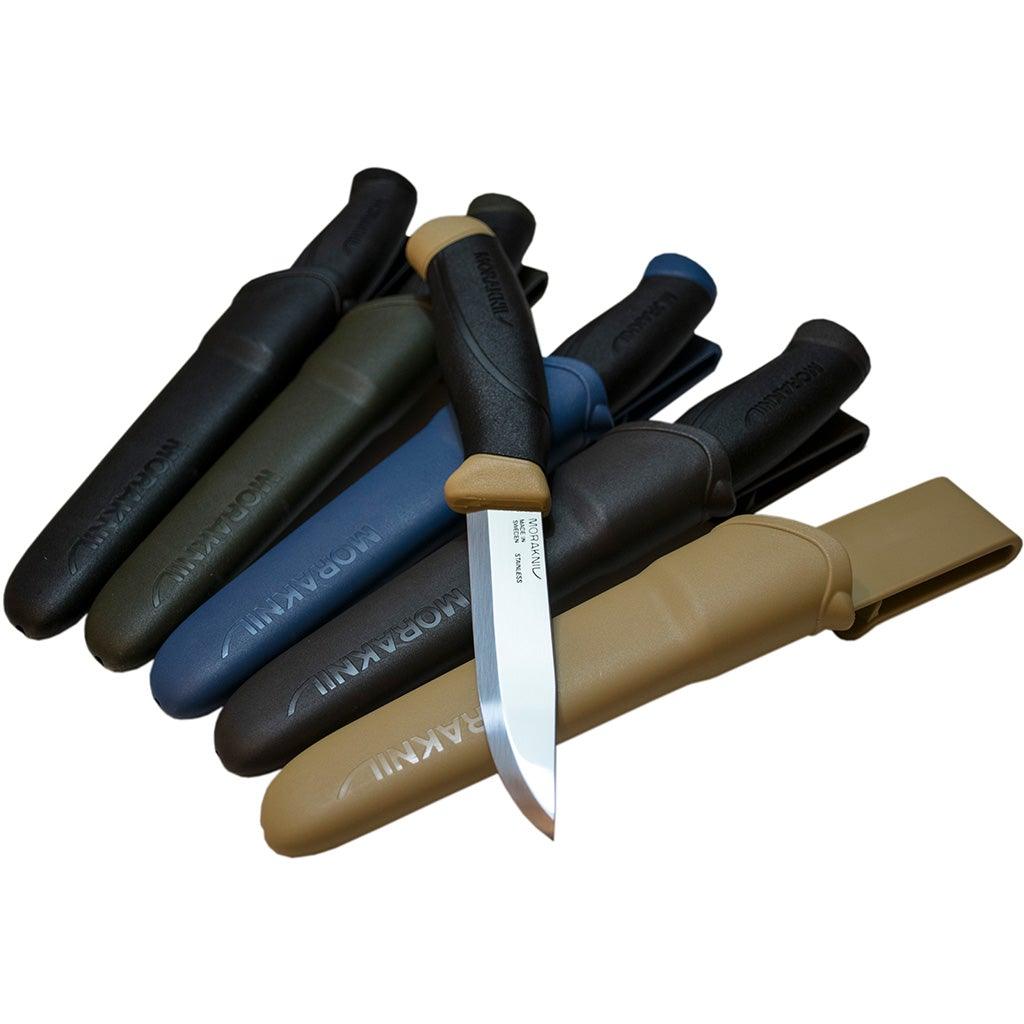 Morakniv Garberg Utility Knife Fixed 4.3 Black Carbon Steel Blade, Black  Polyamide Handle, Multi-Mount Sheath - KnifeCenter - M-13147