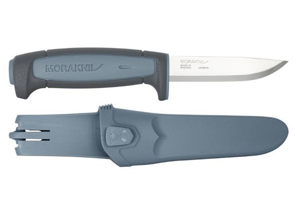 Morakniv Basic 511 Carbon Steel Knife - Dusty Blue/Dark Grey