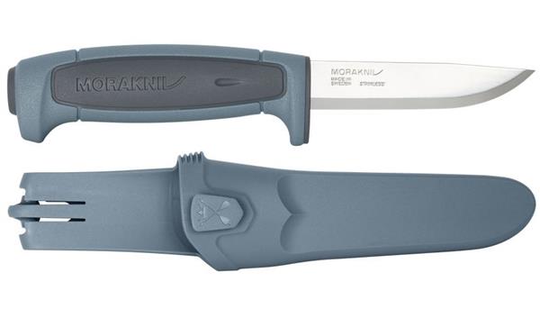 Morakniv Basic 546 Stainless Steel Knife - Dark Grey/Dusty Blue